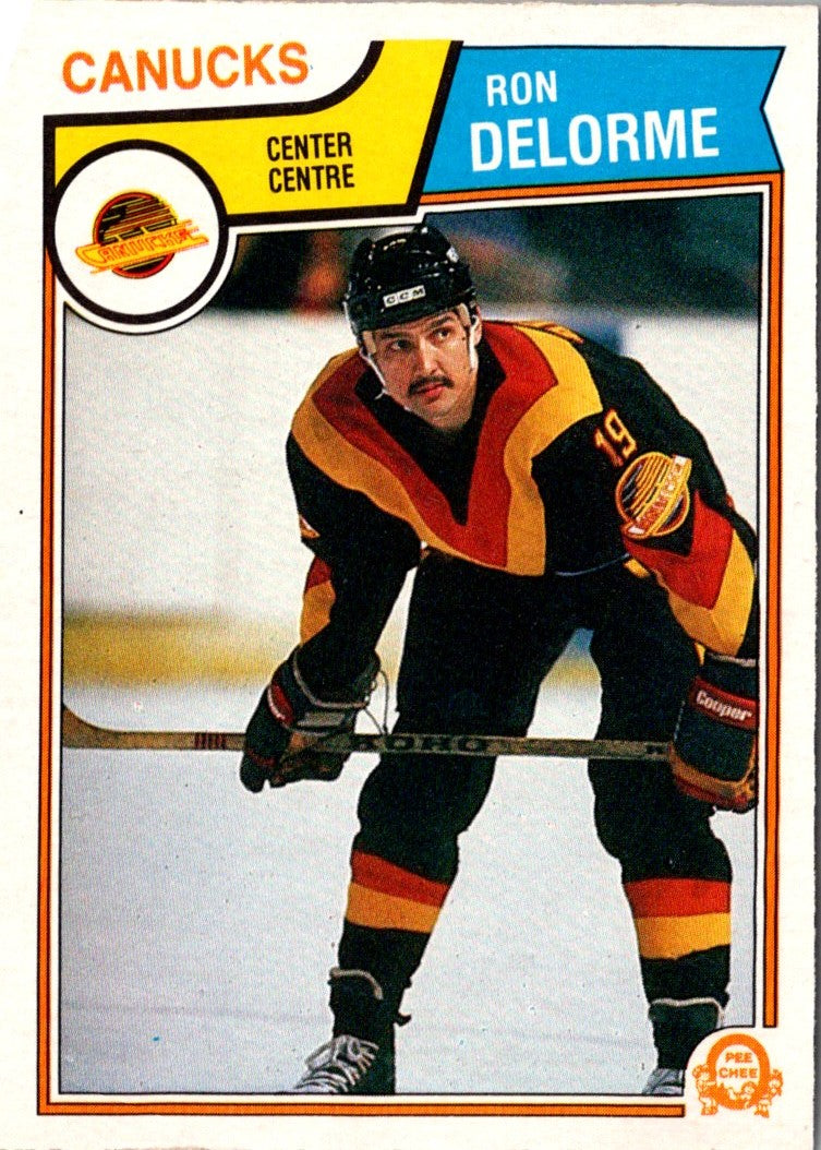 1983 O-Pee-Chee Ron Delorme