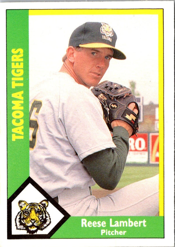 1990 CMC Tacoma Tigers Reese Lambert #8