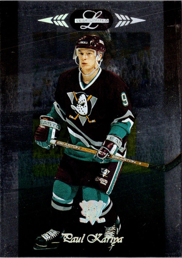 1996 Leaf Limited Paul Kariya #17