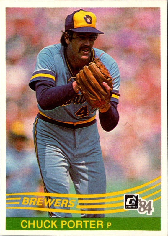 1984 Donruss Chuck Porter #333