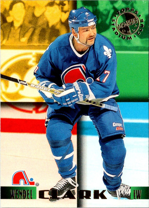 1995 Stadium Club Members Only 50 Wendel Clark #18