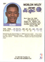 1989 Hoops Morlon Wiley #301