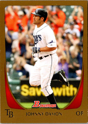 2011 Bowman Johnny Damon #169