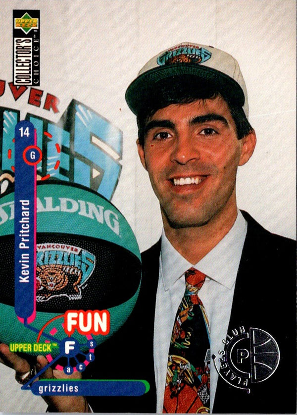 1995 Upper Deck Kevin Pritchard #193