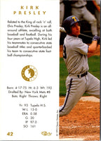 1994 Classic Kirk Presley #50