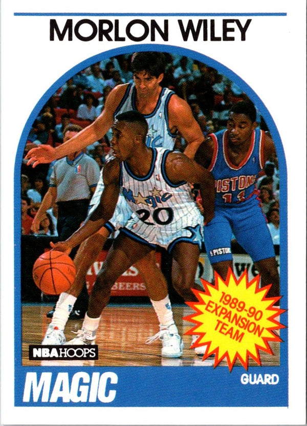 1989 Hoops Morlon Wiley #301