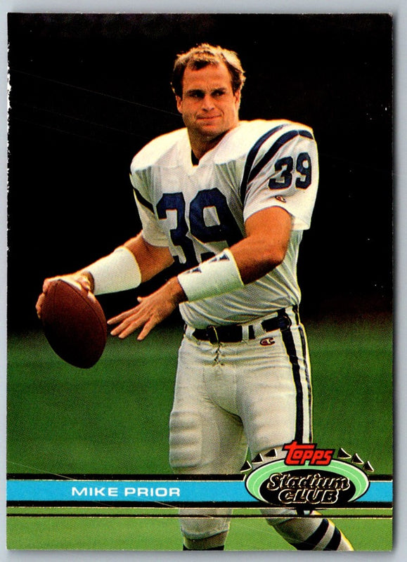 1991 Stadium Club Mike Prior #368