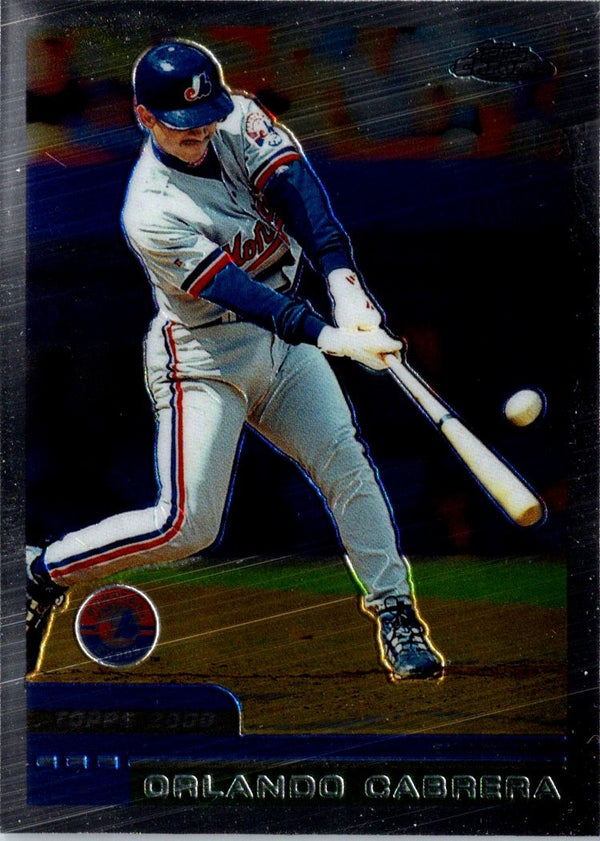 2000 Topps Chrome Orlando Cabrera #34