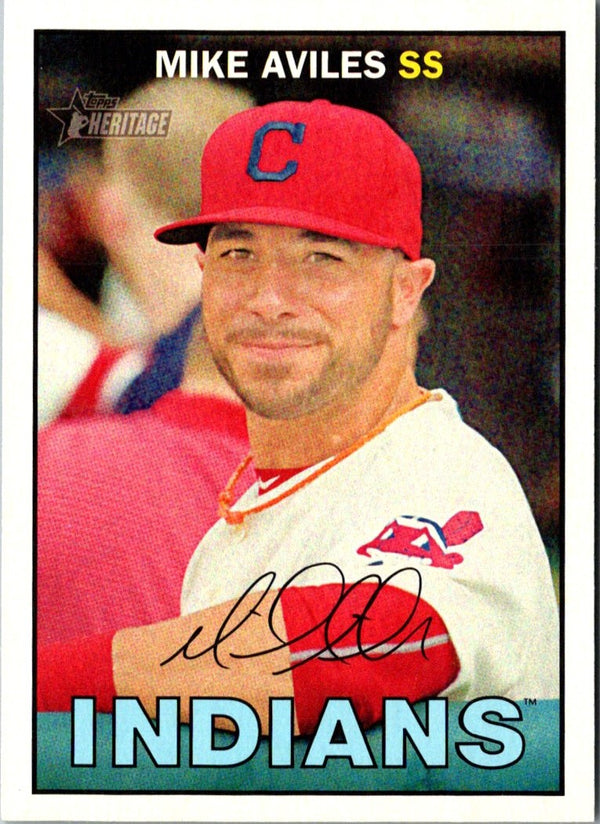 2016 Topps Heritage Mike Aviles #301