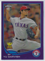 2013 Topps Chrome Yu Darvish #199 Purple