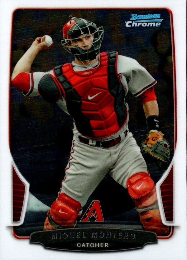 2013 Bowman Chrome Miguel Montero #178