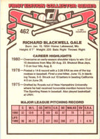 1981 Donruss Rich Gale #462