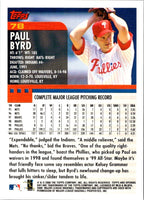 2000 Topps Opening Day Paul Byrd #78