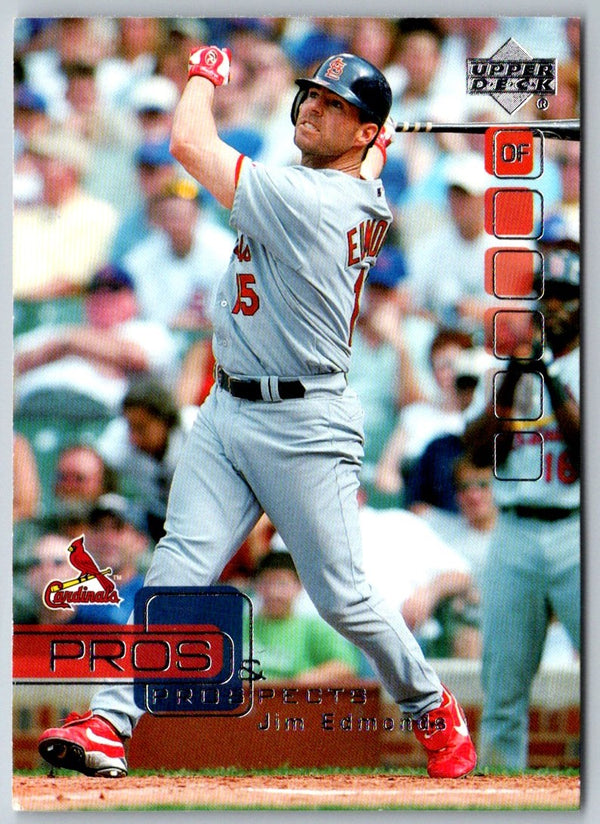 2003 Upper Deck Finite Jim Edmonds #89