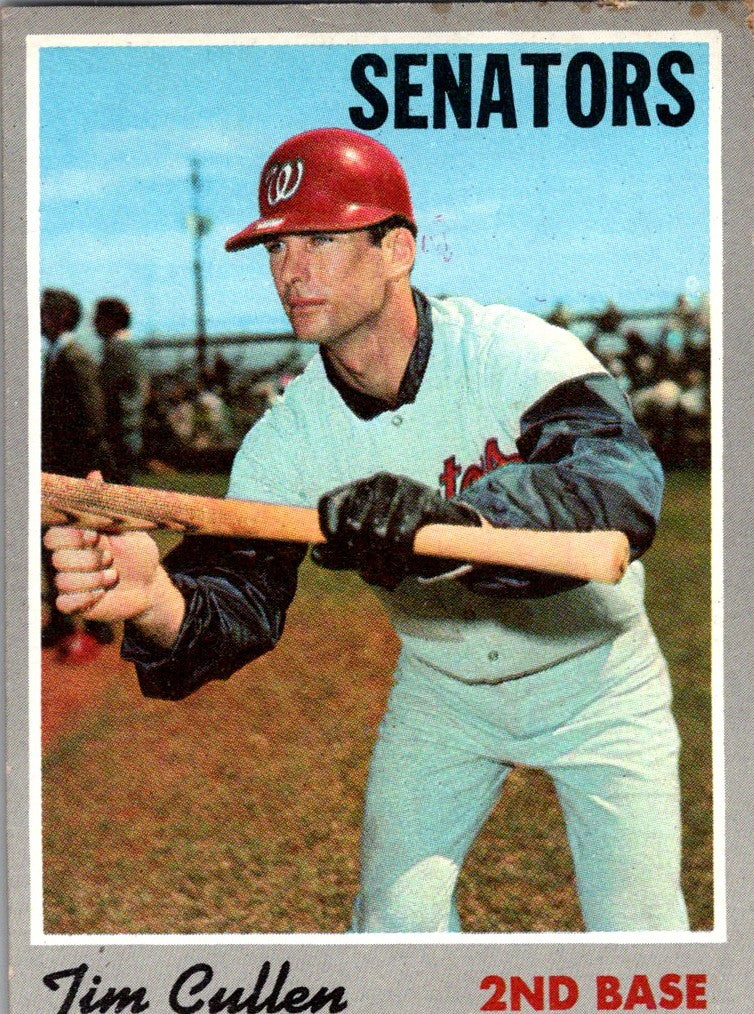 1970 Topps Tim Cullen