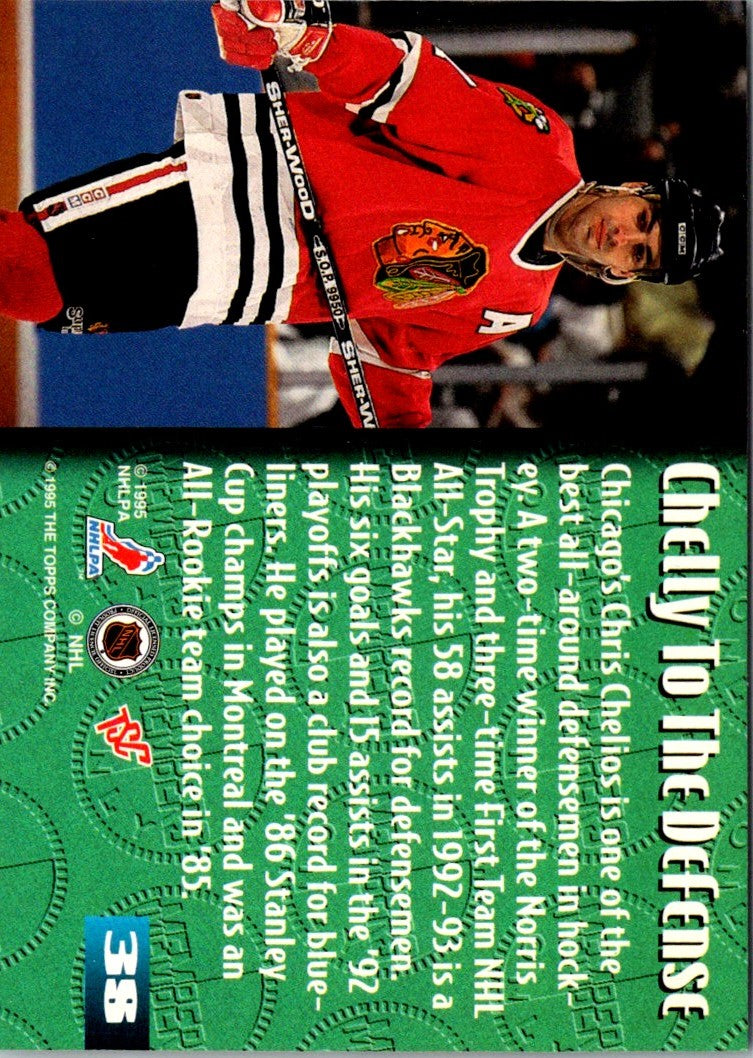 1995 Stadium Club Members Only 50 Chris Chelios