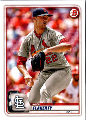 2018 Bowman Platinum Jack Flaherty #94 Rookie