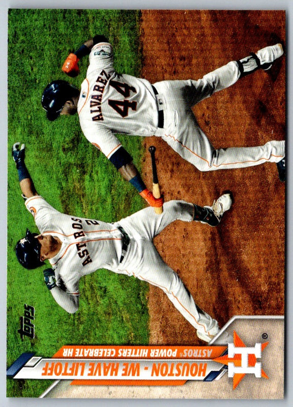 2020 Topps Update Houston - We Have Liftoff (Alex Bregman/Yordan Alvarez) #U-7