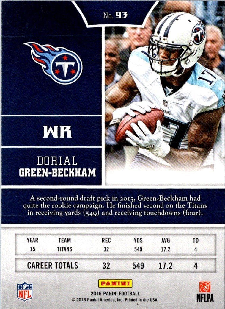 2016 Panini Dorial Green-Beckham