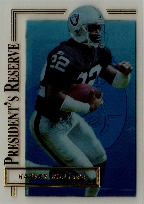 1996 Collector's Edge President's Reserve Harvey Williams #342