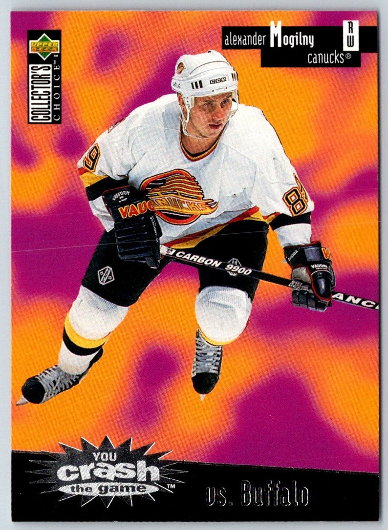 1996 Collector's Choice You Crash the Game Gold Alexander Mogilny