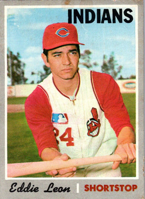 1970 Topps Eddie Leon #292 EX-MT+