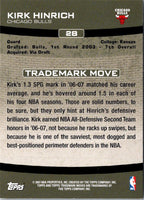 2007 Topps Trademark Moves Kirk Hinrich #28