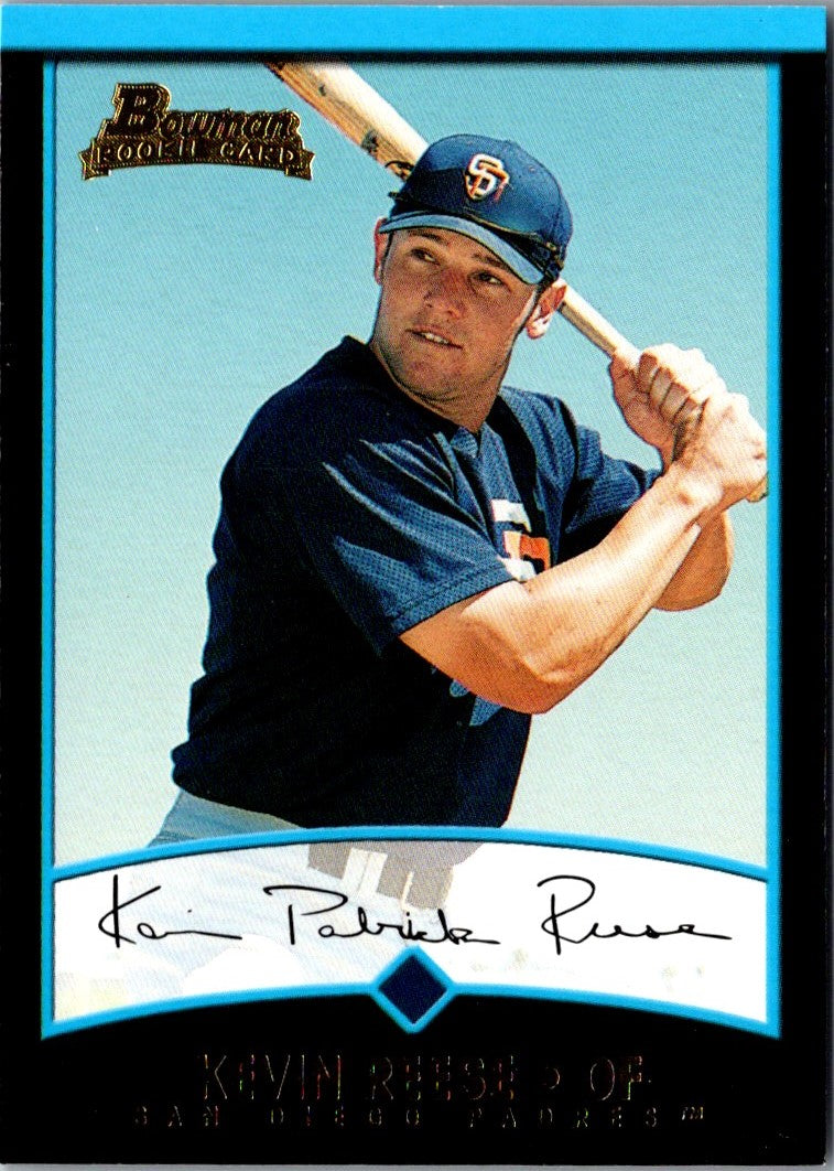 2001 Bowman Draft Picks & Prospects Kevin Reese