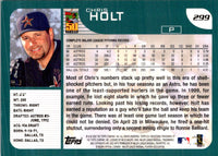 2001 Topps Chris Holt #299