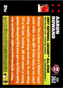 2007 Topps Updates & Highlights Aaron Rowand