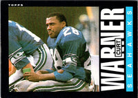 1985 Topps Curt Warner #392