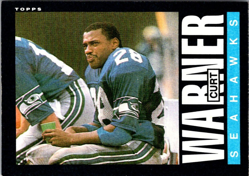 1985 Topps Curt Warner #392