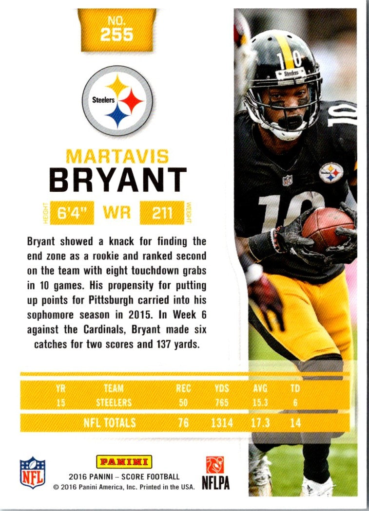 2016 Score Martavis Bryant