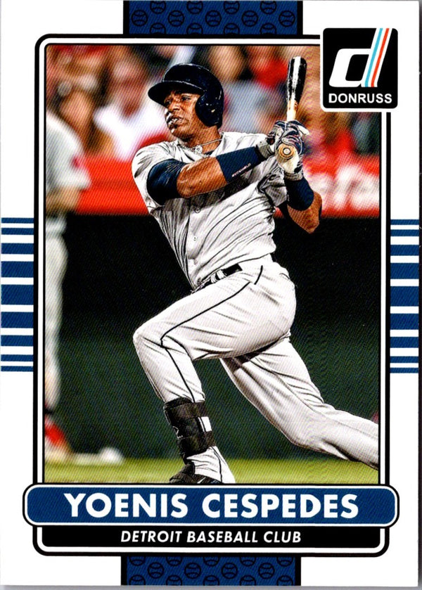 2015 Donruss Yoenis Cespedes #61