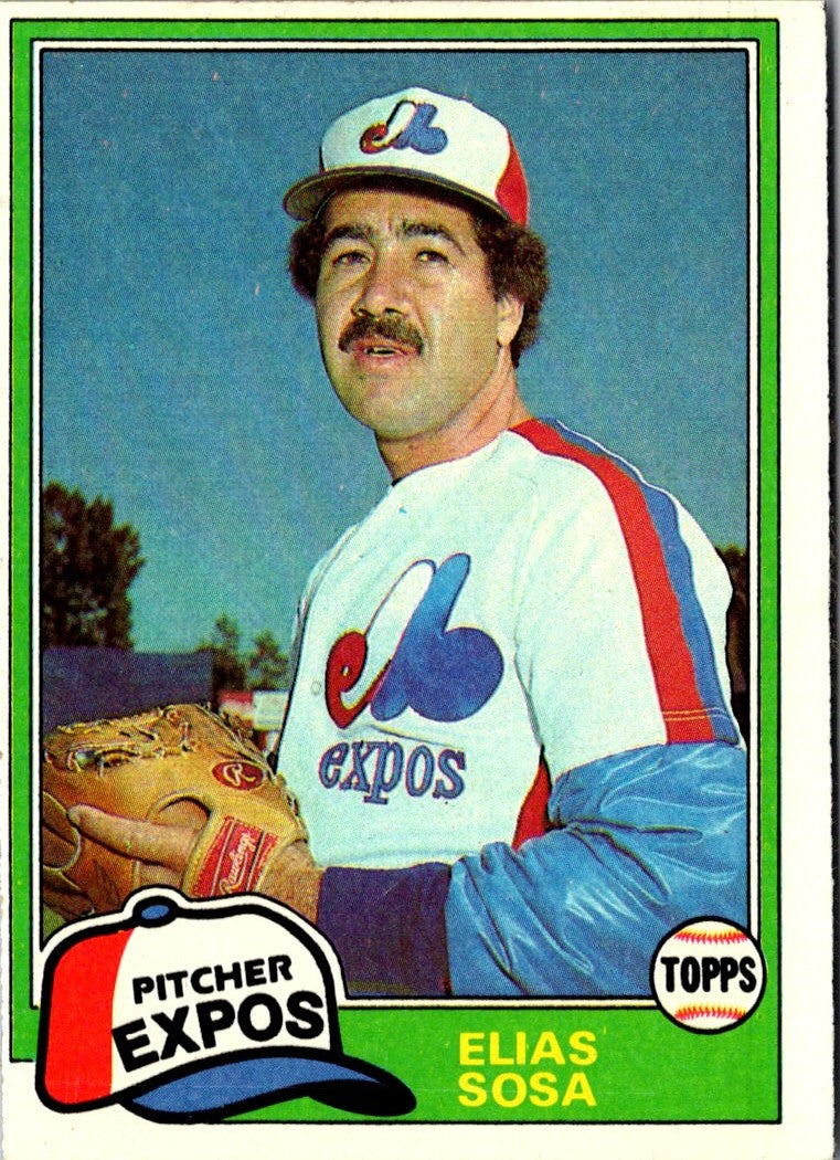 1981 Topps Elias Sosa