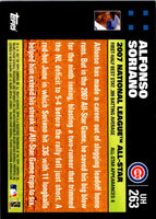 2007 Topps Updates & Highlights Alfonso Soriano #UH263