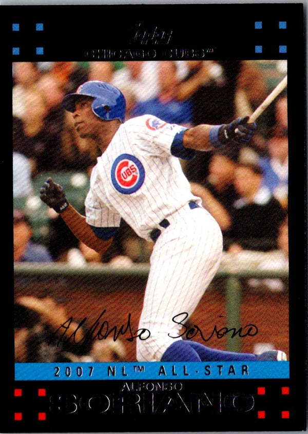 2007 Topps Updates & Highlights Alfonso Soriano #UH263