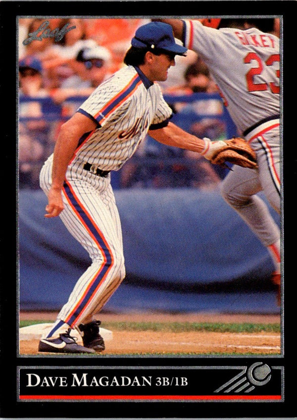 1992 Leaf Black Gold Dave Magadan #306