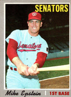 1970 Topps Mike Epstein #235 EX-MT+