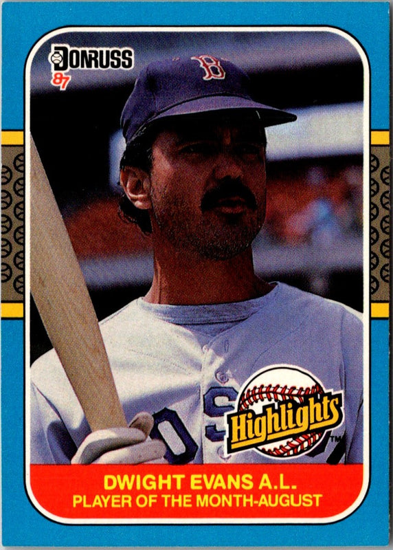 1987 Donruss Dwight Evans #33