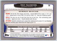 2013 Bowman Troy Tulowitzki #79