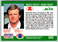 1990 Proset Bruce Coslet #242