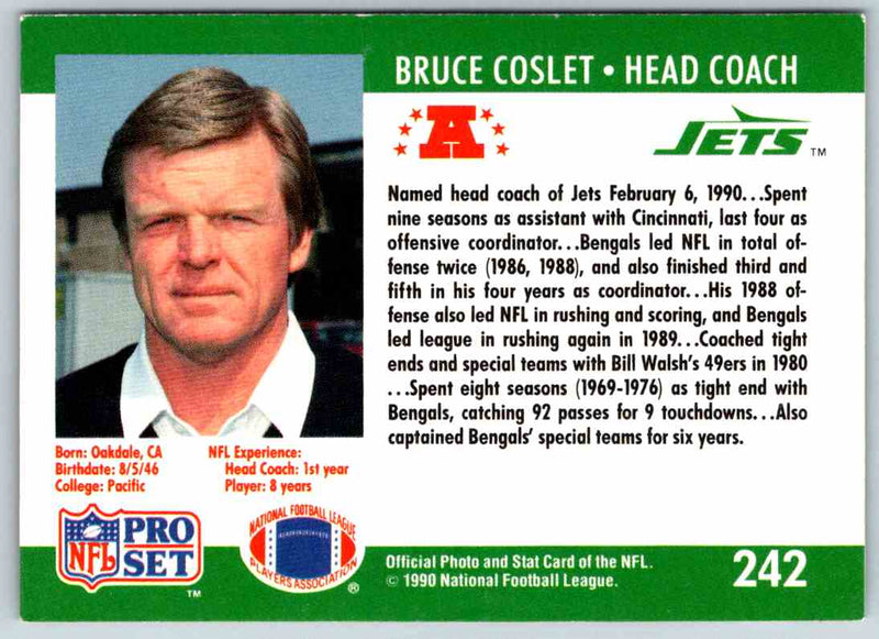 1990 Proset Bruce Coslet