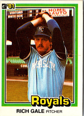 1981 Donruss Rich Gale #462