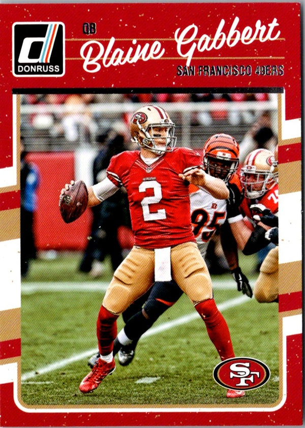 2016 Donruss Blaine Gabbert #256