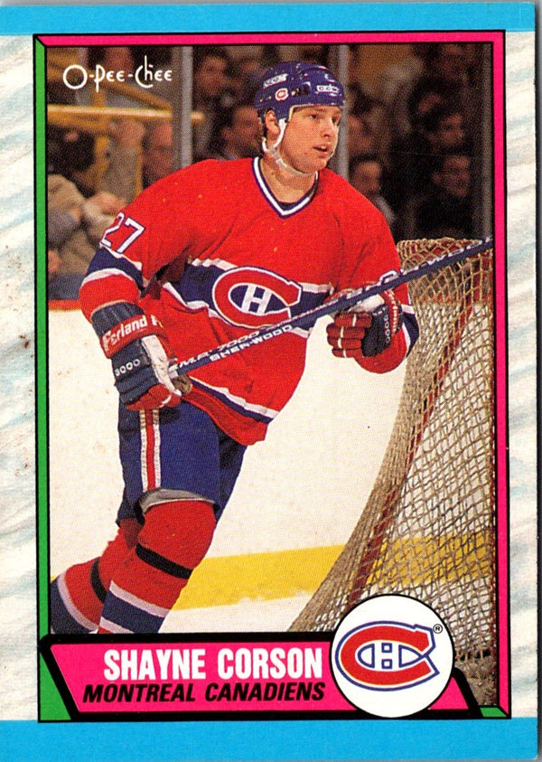 1989 O-Pee-Chee Shayne Corson #248 Rookie