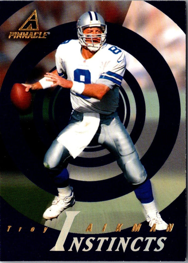 1997 Pinnacle Troy Aikman #186