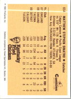 1990 ProCards Matt Sinatro #654