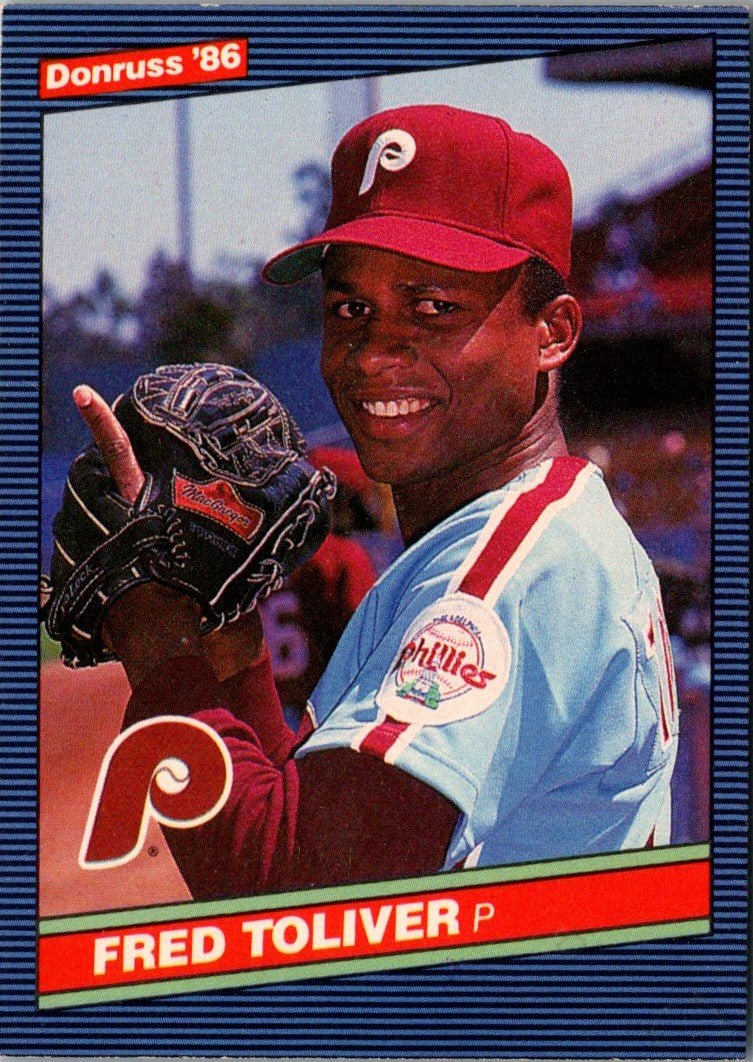 1986 Donruss Fred Toliver