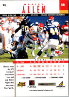 1997 Pinnacle Marcus Allen #26